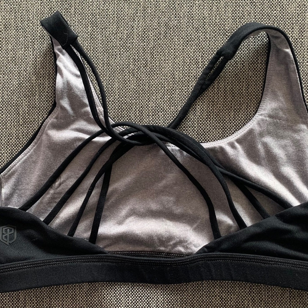 Born Primitive Black Vitality Sports Bra Medium